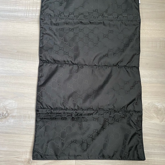 Black Gucci Diaper Bag